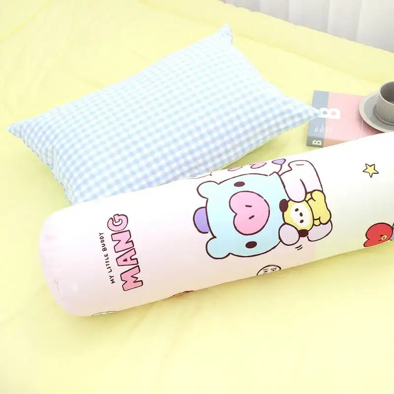 NARA HOME DECO x BT21- Round Body Pillow - NARA HOME DECO - Long pillow - Harumio NARA HOME DECO x BT21- Round Body Pillow - NARA HOME DECO - Long pillow - Harumio