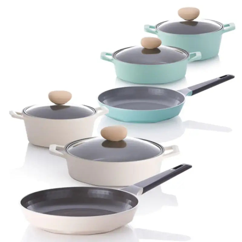 Neoflam - Carat Cookware Set Of 3 - Neoflam - Pot and Frying Pan - Harumio