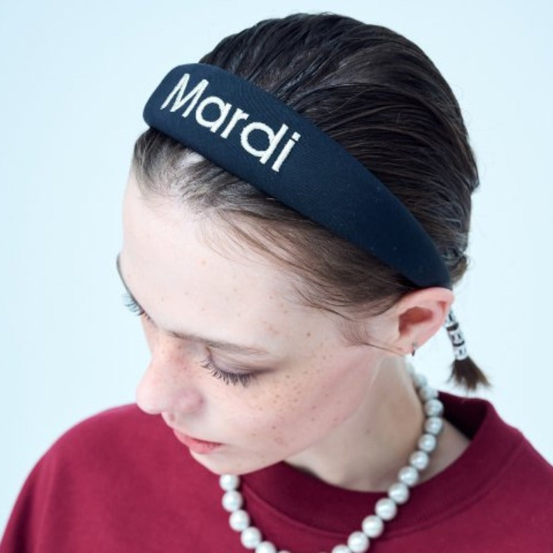 Mardi Mercredi - Metallic Needlework Hair Band