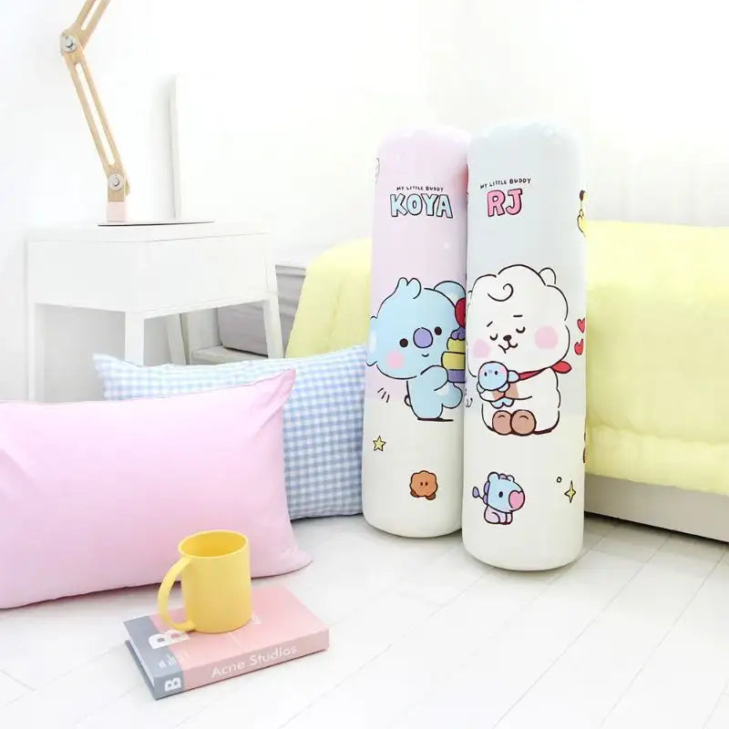 NARA HOME DECO x BT21- Round Body Pillow - NARA HOME DECO - Long pillow - Harumio NARA HOME DECO x BT21- Round Body Pillow - NARA HOME DECO - Long pillow - Harumio