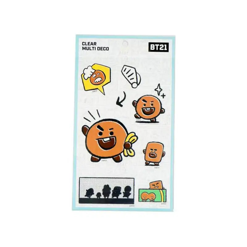 BT21 - Multi-Deco Sticker - LINE FRIENDS - Sticker - Harumio