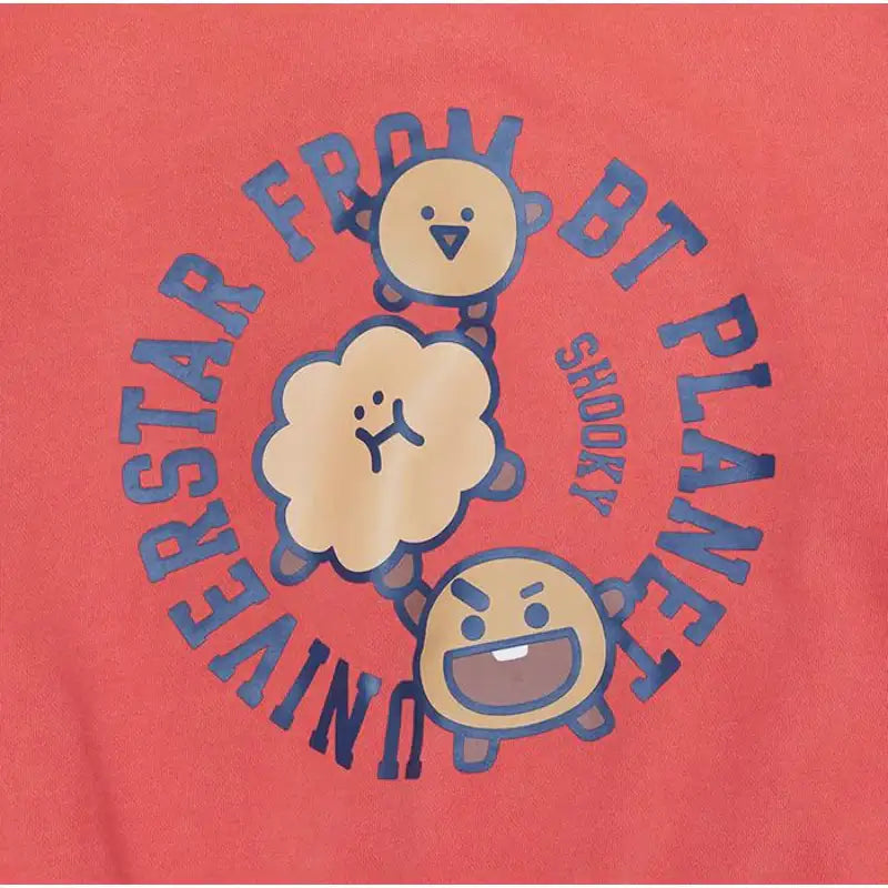 BT21 - Garment Dyeing Sweatshirt - LINE FRIENDS - Clothing - Harumio BT21 - Garment Dyeing Sweatshirt - LINE FRIENDS - Clothing - Harumio