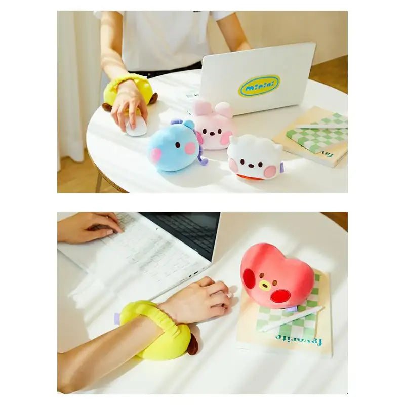 BT21 - Minini Wrist Cushion - LINE FRIENDS - Wrist Cushion - Harumio BT21 - Minini Wrist Cushion - LINE FRIENDS - Wrist Cushion - Harumio