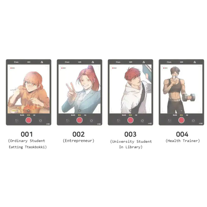 Getback - Acrylic Photo Frames - Webtoon Shop - Photo Frame - Harumio
