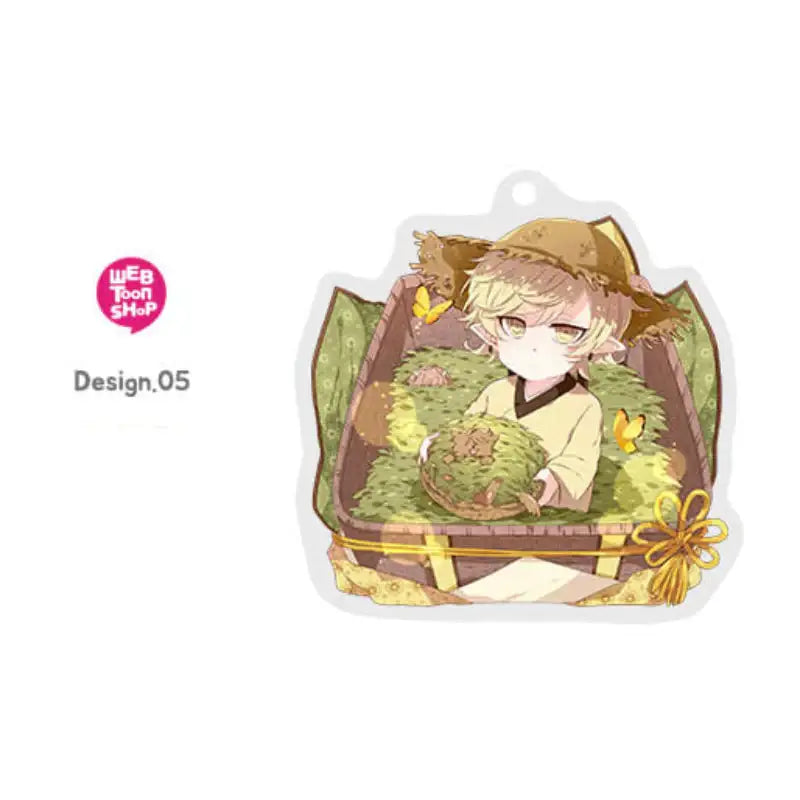 Heaven And Earth - Acrylic Charm Keyring - Webtoon Shop - Keyring - Harumio Heaven And Earth - Acrylic Charm Keyring - Webtoon Shop - Keyring - Harumio
