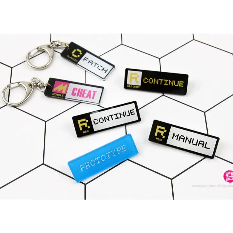 Guardians Of The Video Game - Acrylic Badge & Keyring - Webtoon Shop - Badge & Keyring - Harumio Guardians Of The Video Game - Acrylic Badge & Keyring - Webtoon Shop - Badge & Keyring - Harumio