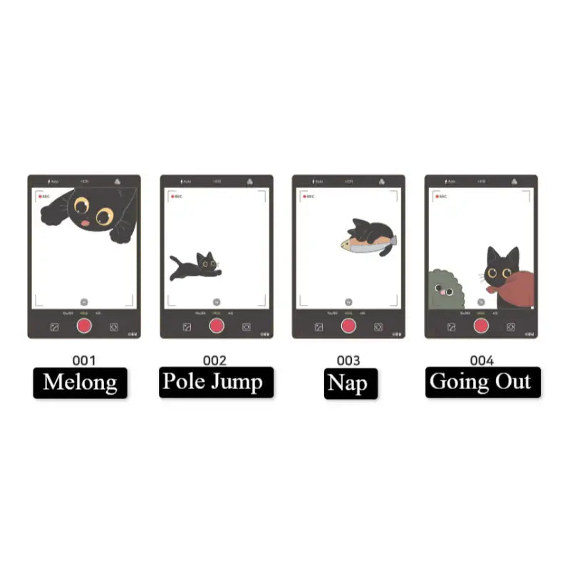 The Tale of Goldiluck, the Black Kitten - Acrylic Photo Frame - Webtoon Shop - Photo - Harumio
