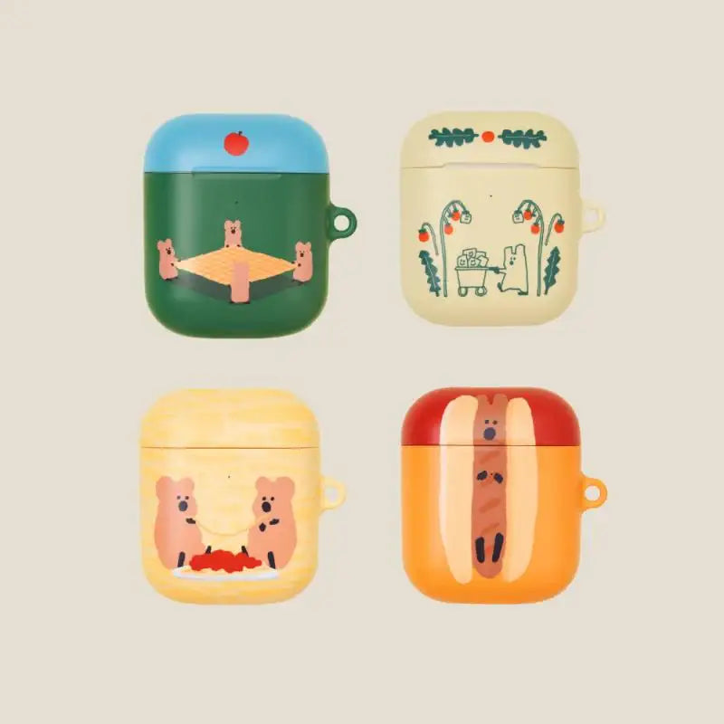 Dinotaeng - Sunshine in Marshville AirPods Hardcase - Dinotaeng - AirPods Case - Harumio