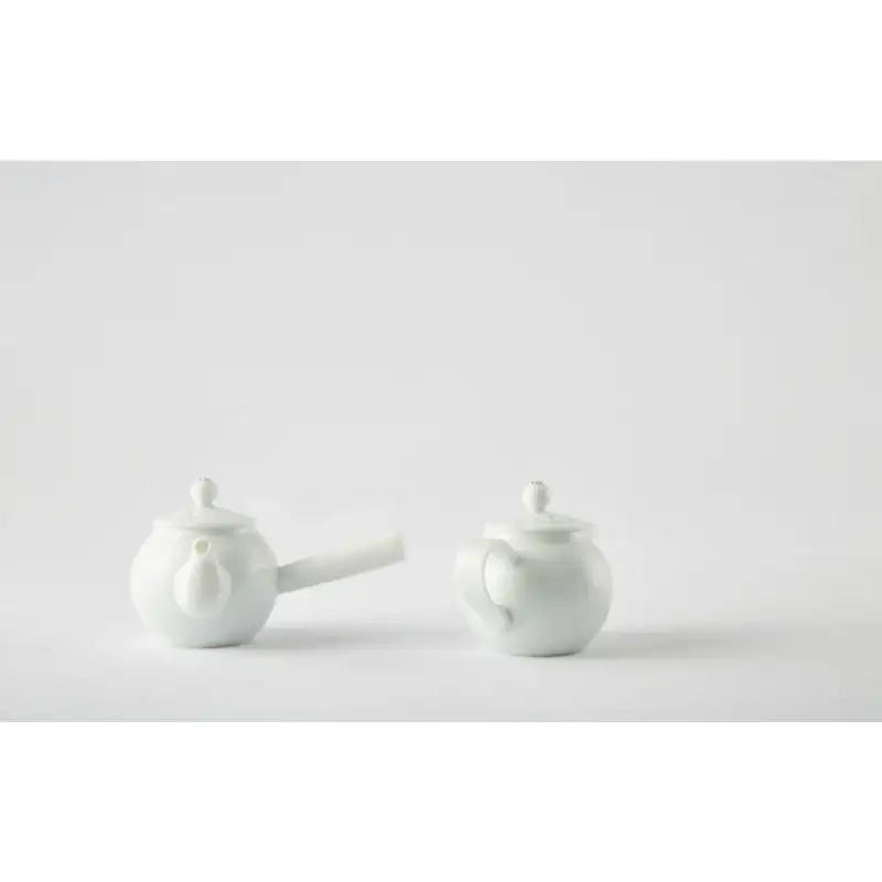 Chaora - White Porcelain Striped Tea Set (3 Pax) - Chaora - Tableware - Harumio Chaora - White Porcelain Striped Tea Set (3 Pax) - Chaora - Tableware - Harumio