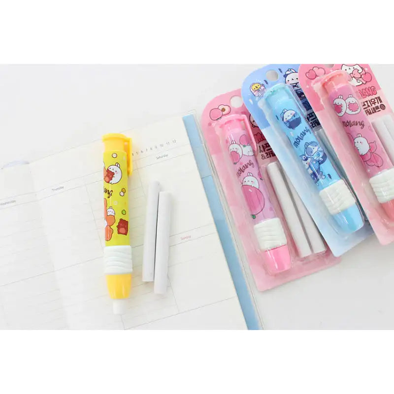 Molang - Sharp Eraser Set - Molang - Eraser - Harumio