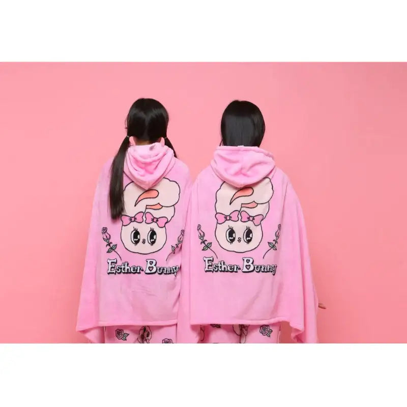 Esther Bunny - Hooded Blanket - Esther Bunny - Textiles - Harumio