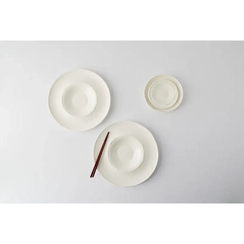 Chaora - White Memories Double Pasta Bowl - Chaora - Tableware - Harumio
