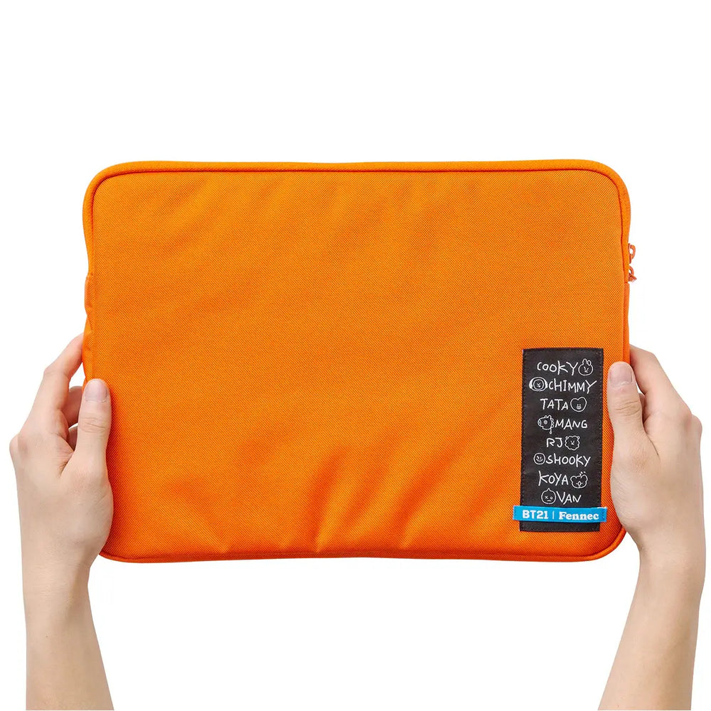 BT21 x Fennec - Lettering Notebook Pouch (13") - BT21 - Accessories, Pouch - Harumio