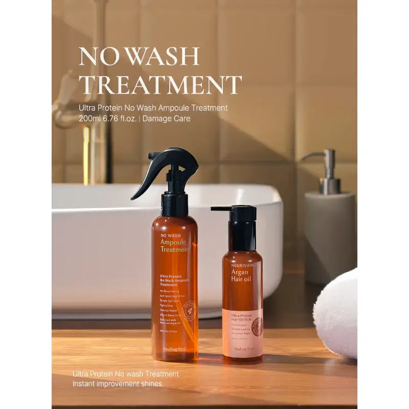 Olive Young - Healing Bird No Wash Ampoule Treatment + Refill - Olive Young - Hair Treatment - Harumio