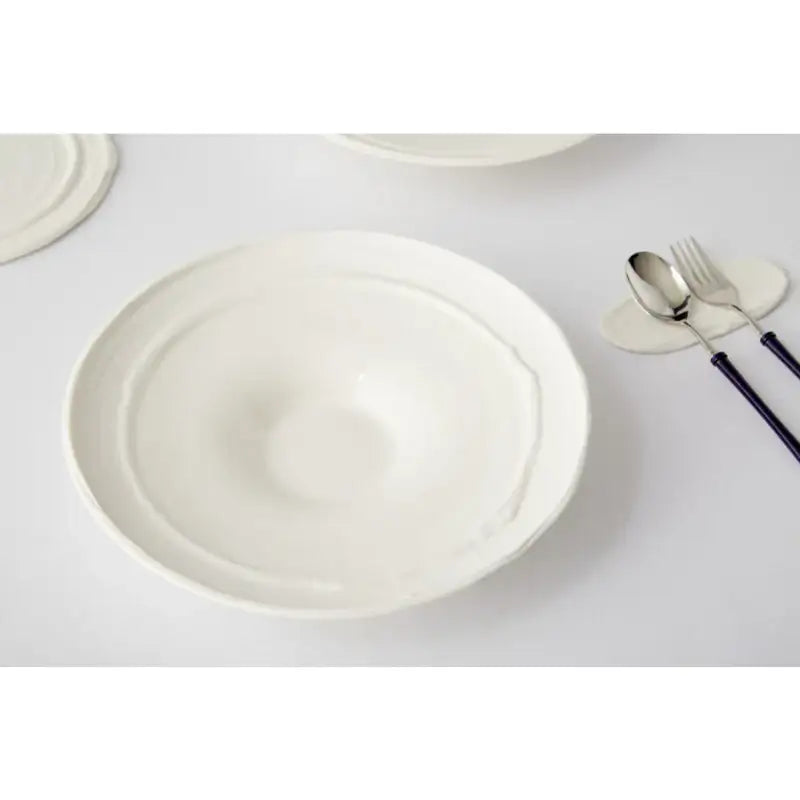 Chaora - White Memories Pasta Bowl - Chaora - Tableware - Harumio