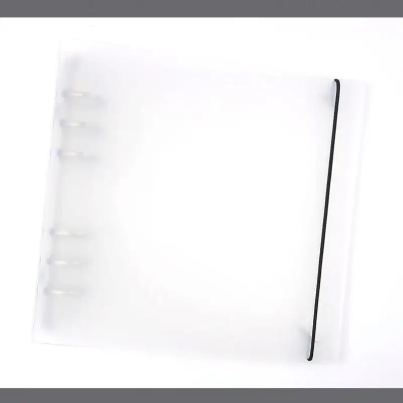 Yudaeng - Wide A6 - Translucent PP Square Cover Binder - Yudaengdotcom - File Storage - Harumio