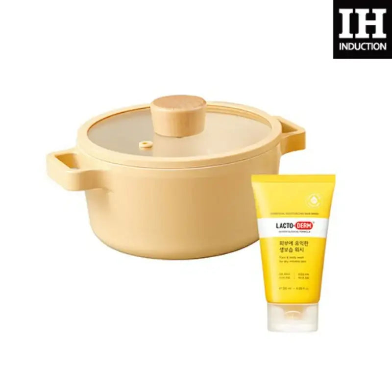 Neoflam x CKD - FIKA Healthy Yellow Daily Pot - Neoflam - Stock Pot - Harumio