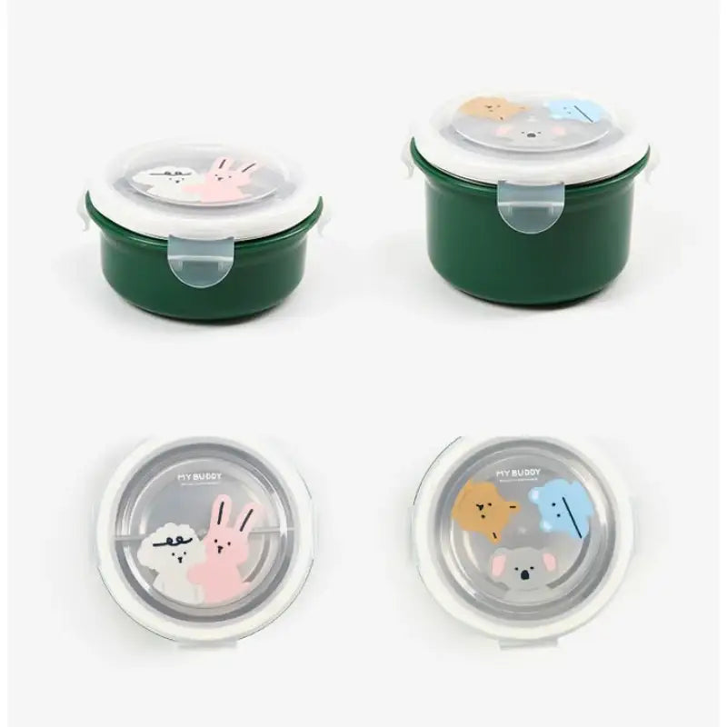 Dailylike x 10x10 - My Buddy Stainless Lunch Box - Dailylike x 10x10 - Kitchenware - Harumio Dailylike x 10x10 - My Buddy Stainless Lunch Box - Dailylike x 10x10 - Kitchenware - Harumio