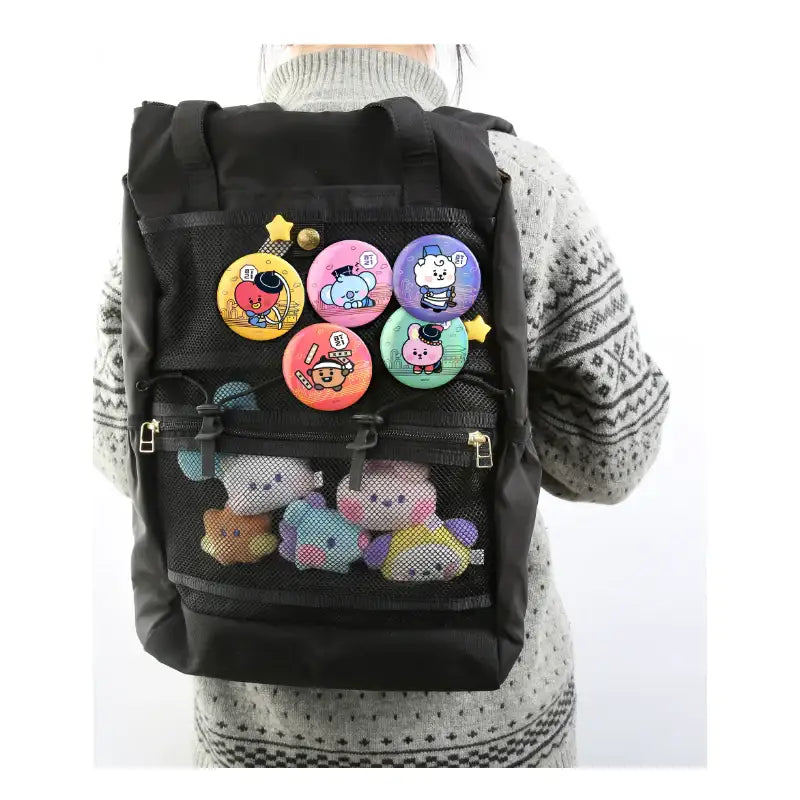 Monopoly x BT21 - Can Badge - Hanbok - Monopoly - Badges - Harumio