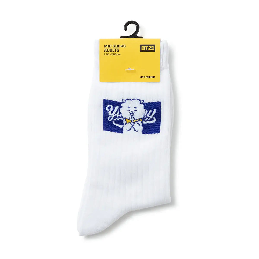 BT21 - BITE - Mid Socks - BT21 - Socks - Harumio BT21 - BITE - Mid Socks - BT21 - Socks - Harumio