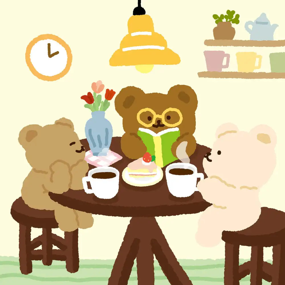 Teteum - Bebe Favorite Time Postcard - Teteum - Accessories - Harumio