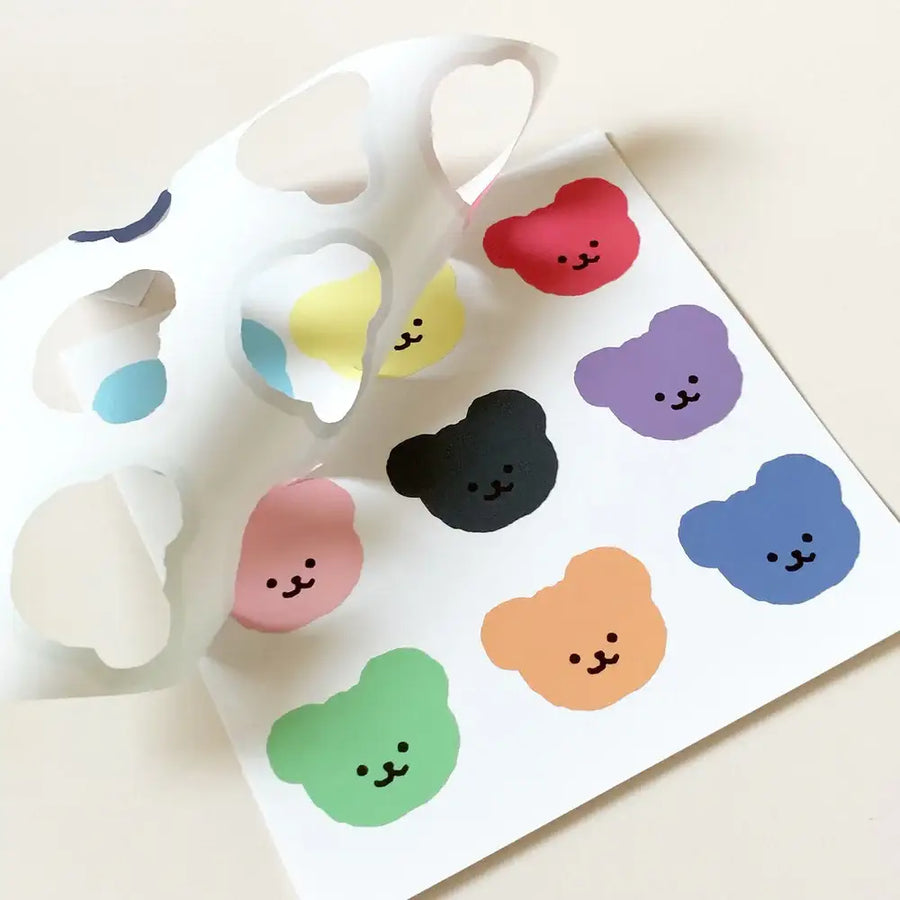 Teteum - Bebe Big Colored Sticker - Teteum - Accessories - Harumio