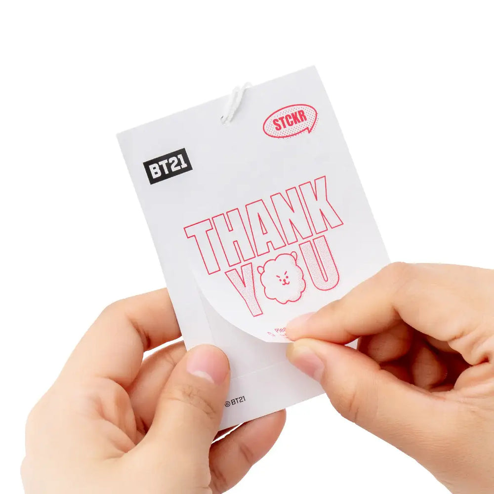 BT21 - Sticker Collection - Thank You Sacoche Bag - BT21 - Bag - Harumio BT21 - Sticker Collection - Thank You Sacoche Bag - BT21 - Bag - Harumio