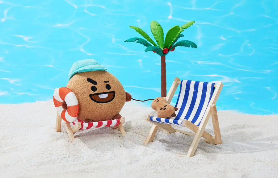 BT21 - Bon Voyage Standing Doll (15cm) - Shooky - BT21 - Doll - Harumio