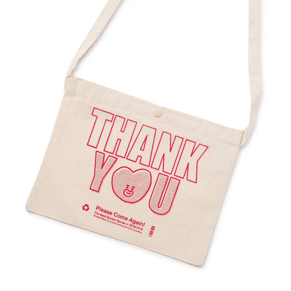 BT21 - Sticker Collection - Thank You Sacoche Bag - BT21 - Bag - Harumio BT21 - Sticker Collection - Thank You Sacoche Bag - BT21 - Bag - Harumio