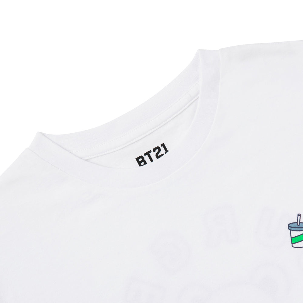 BT21 - BITE - Fast Food - Short Sleeve Polo T-shirt - Koya