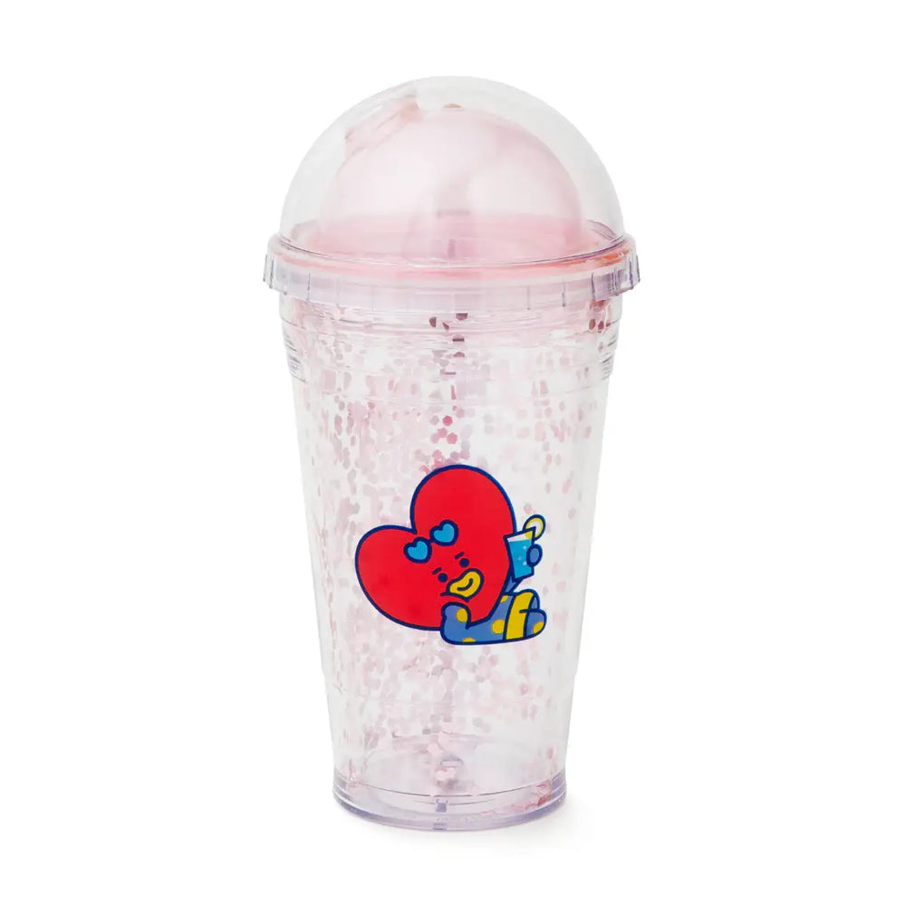 BT21 - Bon Voyage Ice Glitter Tumbler - Tata - BT21 - Tumbler - Harumio