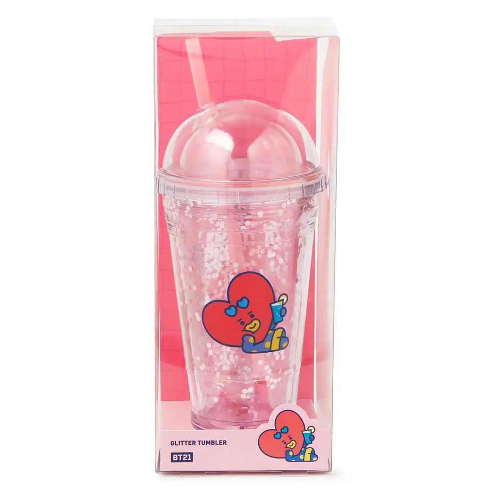 BT21 - Bon Voyage Ice Glitter Tumbler - Tata - BT21 - Tumbler - Harumio BT21 - Bon Voyage Ice Glitter Tumbler - Tata - BT21 - Tumbler - Harumio