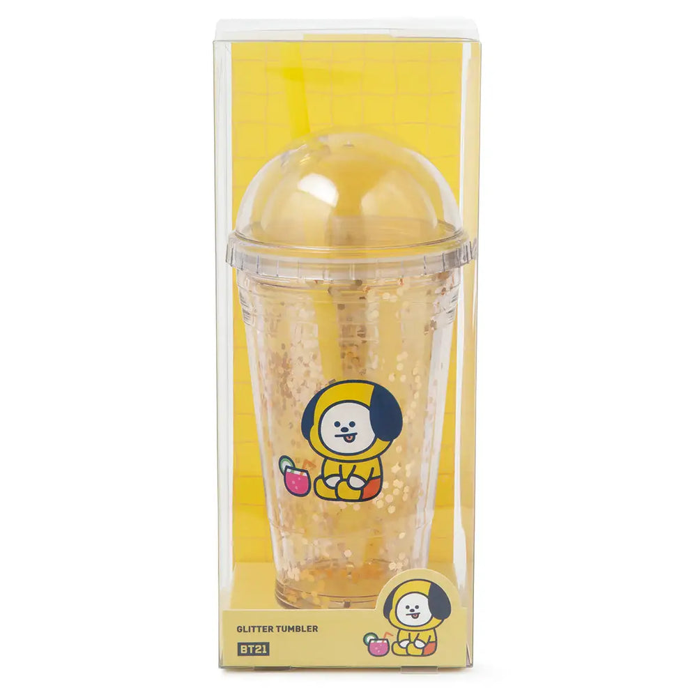 BT21 - Bon Voyage Ice Glitter Tumbler - Chimmy - BT21 - Tumbler - Harumio