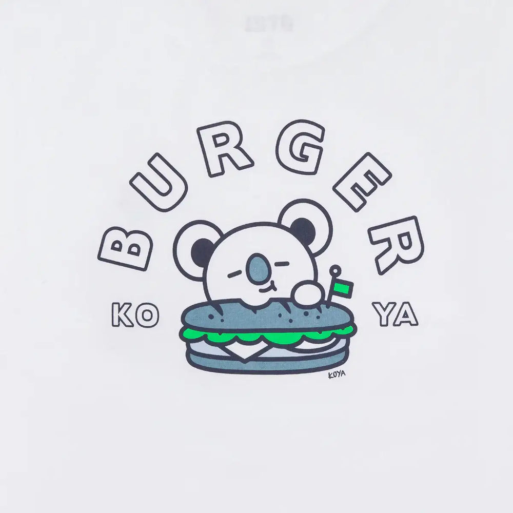 BT21 - BITE - Fast Food - Short Sleeve Polo T-shirt - Koya - BT21 - T-Shirt - Harumio BT21 - BITE - Fast Food - Short Sleeve Polo T-shirt - Koya - BT21 - T-Shirt - Harumio