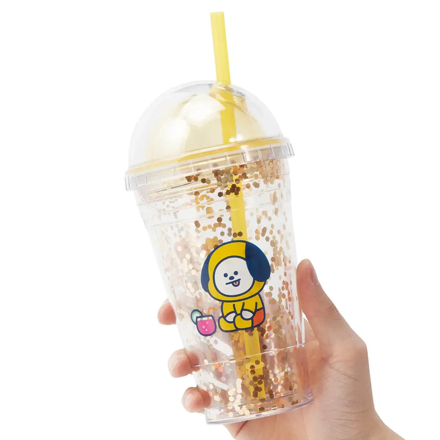 BT21 - Bon Voyage Ice Glitter Tumbler - Chimmy - BT21 - Tumbler - Harumio