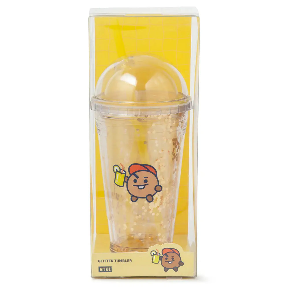 BT21 - Bon Voyage Ice Glitter Tumbler - Shooky - BT21 - Tumbler - Harumio