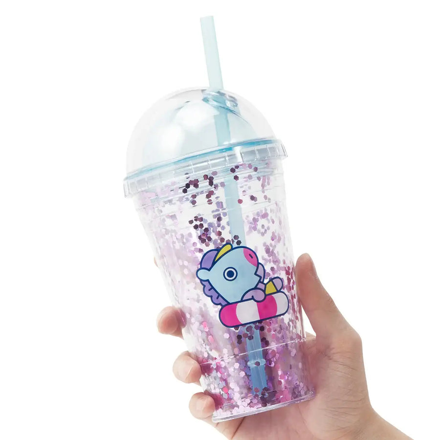 BT21 - Bon Voyage Ice Glitter Tumbler - Mang - BT21 - Tumbler - Harumio
