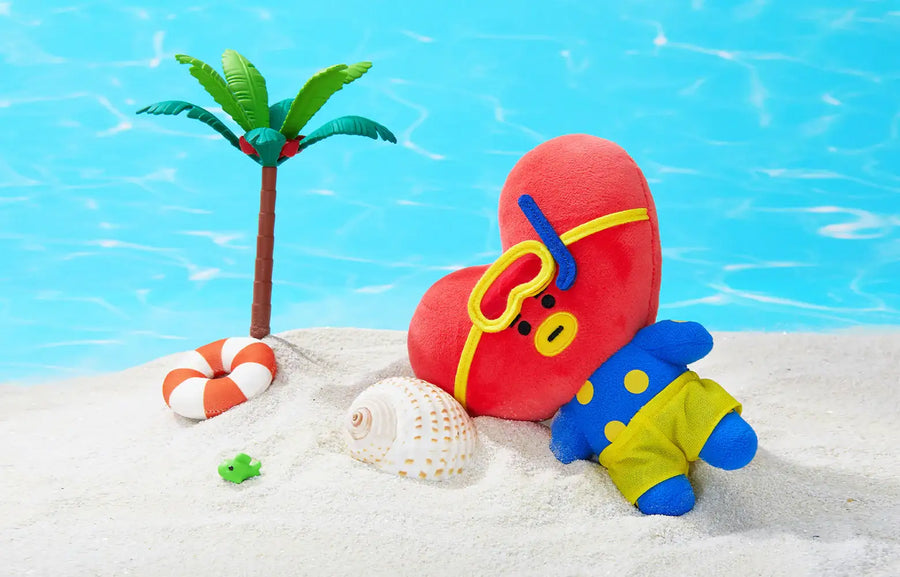 BT21 - Bon Voyage Standing Doll (15cm) - Tata - BT21 - Doll - Harumio