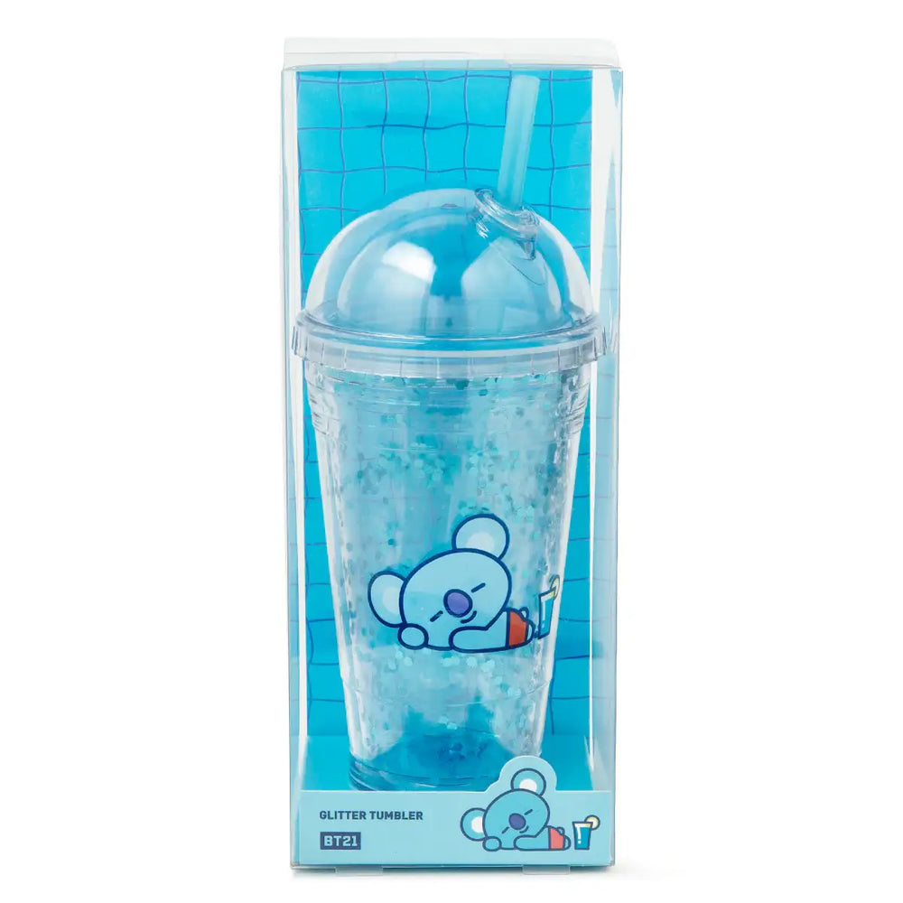 BT21 - Bon Voyage Ice Glitter Tumbler - Koya - BT21 - Tumbler - Harumio