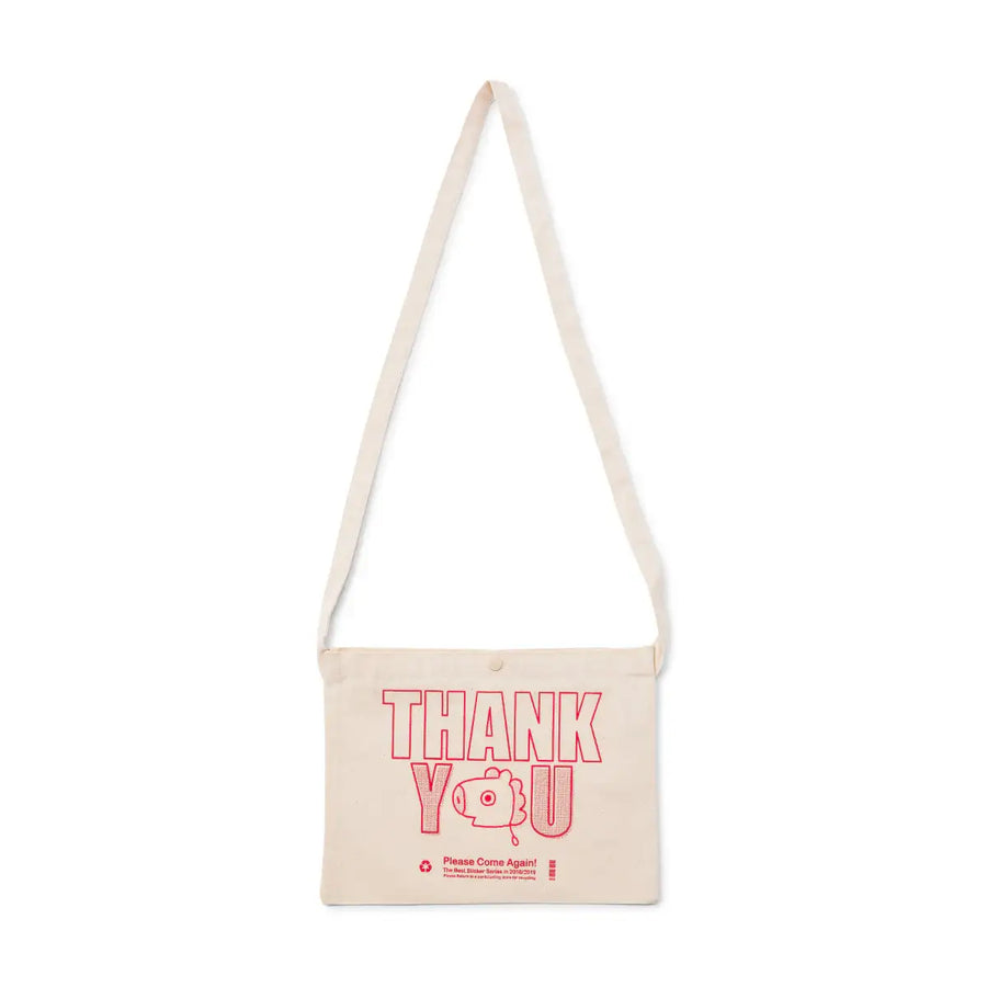 BT21 - Sticker Collection - Thank You Sacoche Bag - BT21 - Bag - Harumio