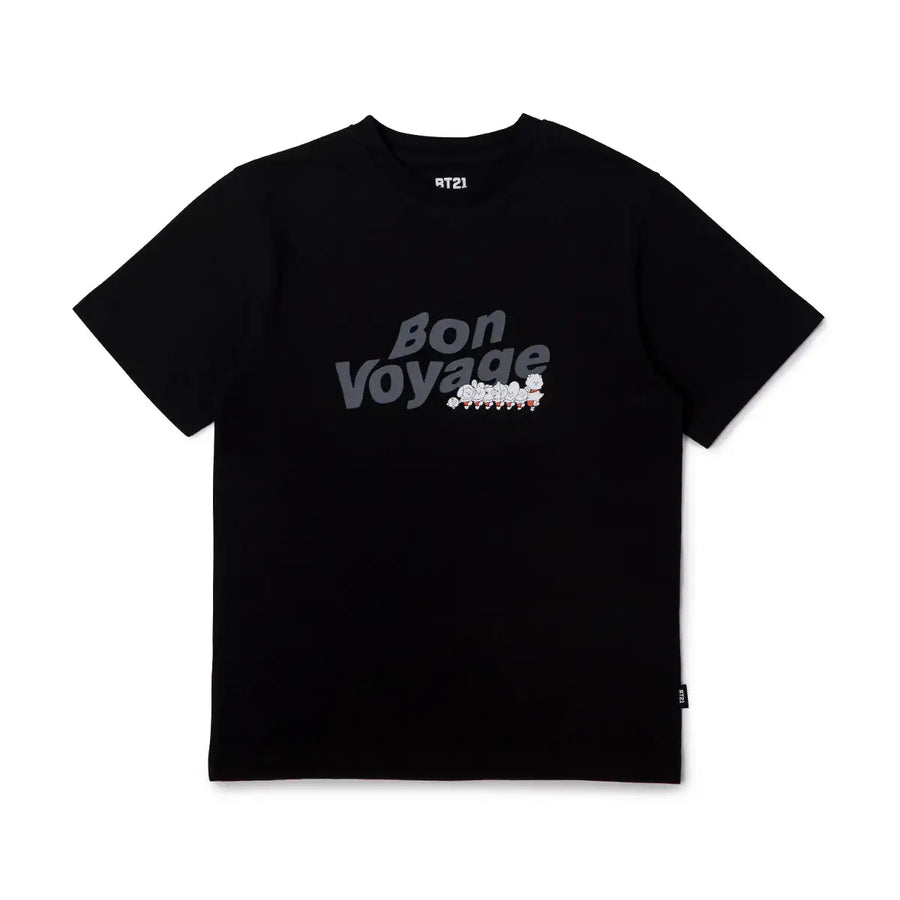 BT21 - Bon Voyage - Short Sleeve Polo T-shirt - BT21 - T-Shirt - Harumio