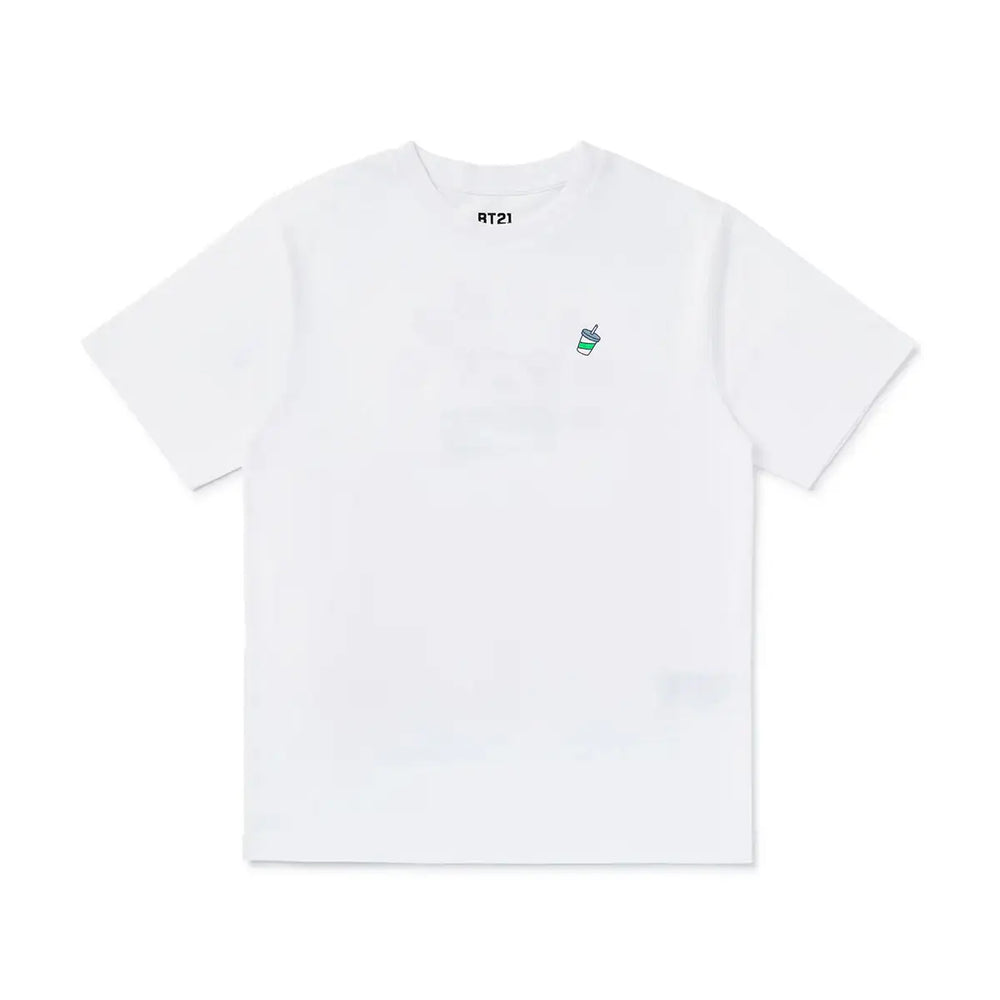 BT21 - BITE - Fast Food - Short Sleeve Polo T-shirt - Koya - BT21 - T-Shirt - Harumio BT21 - BITE - Fast Food - Short Sleeve Polo T-shirt - Koya - BT21 - T-Shirt - Harumio