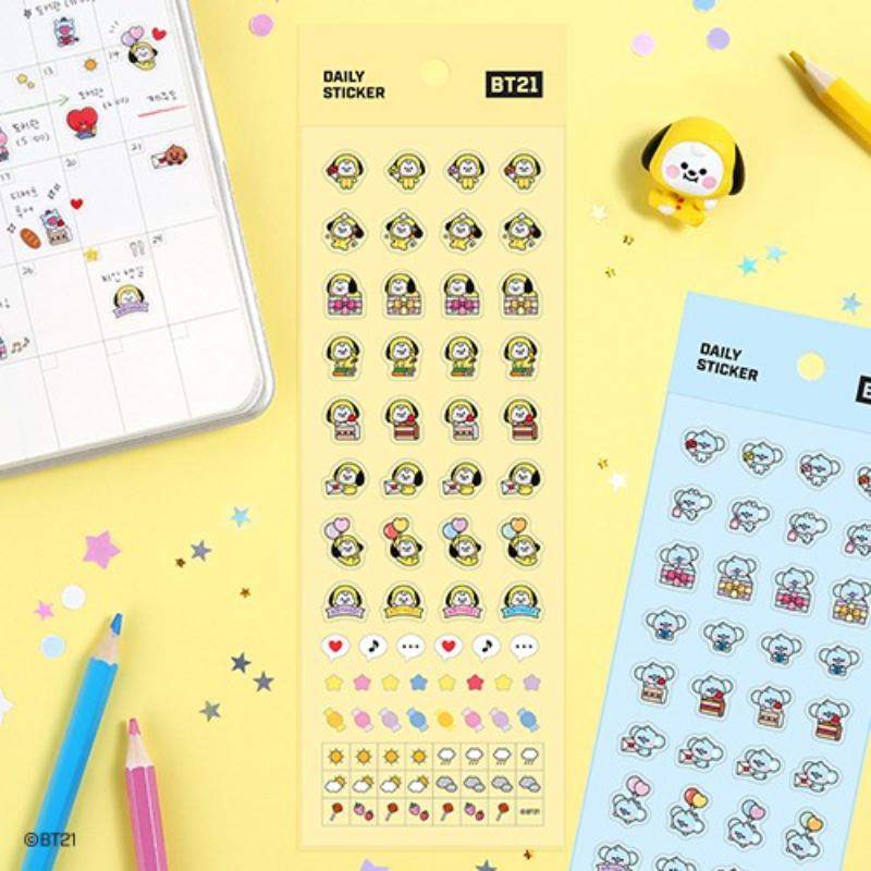 BT21 - Baby Daily Sticker - BT21 - Accesories - Harumio
