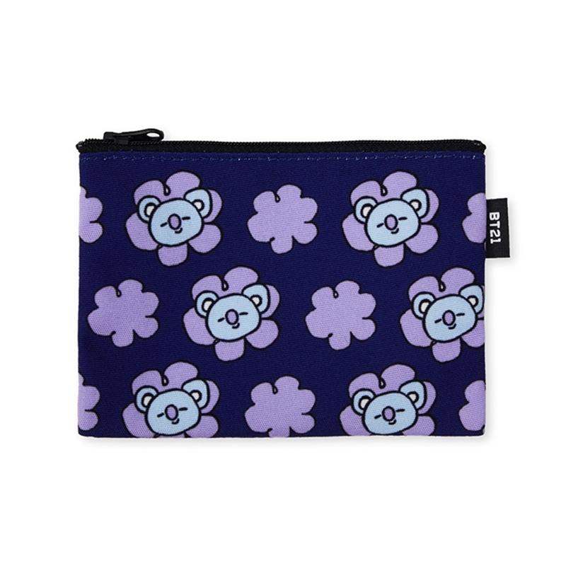BT21 - Flower Collection - Multi Pouch - BT21 - Pouch - Harumio BT21 - Flower Collection - Multi Pouch - BT21 - Pouch - Harumio