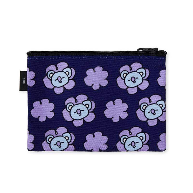 BT21 - Flower Collection - Multi Pouch - BT21 - Pouch - Harumio BT21 - Flower Collection - Multi Pouch - BT21 - Pouch - Harumio
