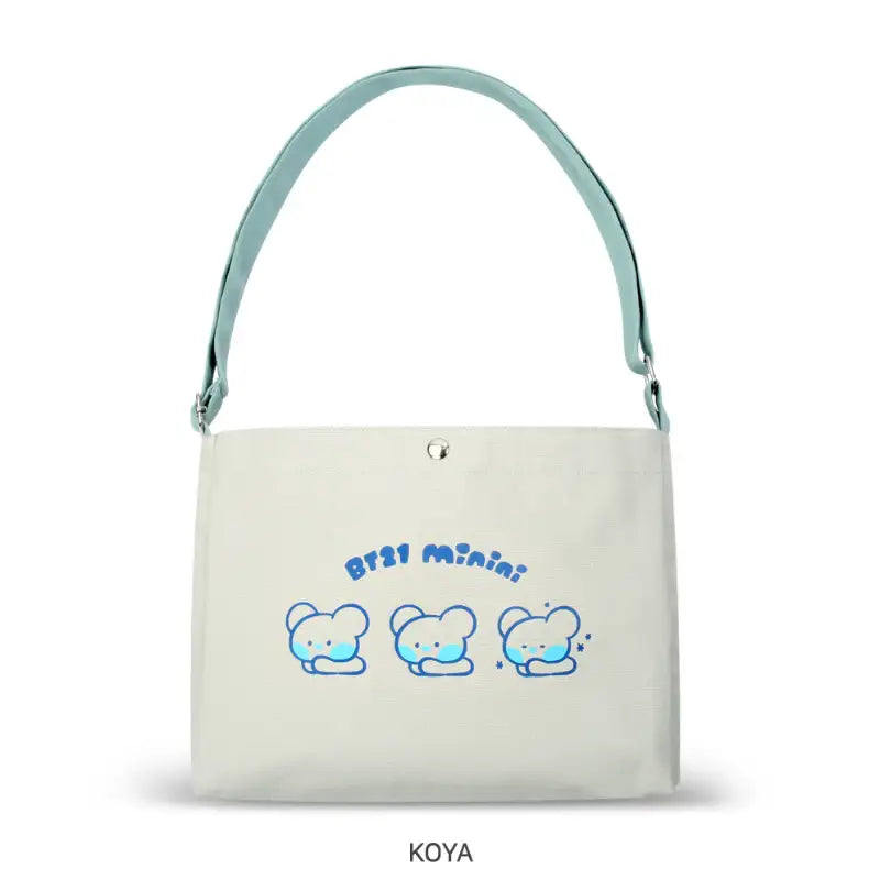 Monopoly x BT21 - Minini Canvas Cross Bag - Monopoly - Bag - Harumio Monopoly x BT21 - Minini Canvas Cross Bag - Monopoly - Bag - Harumio