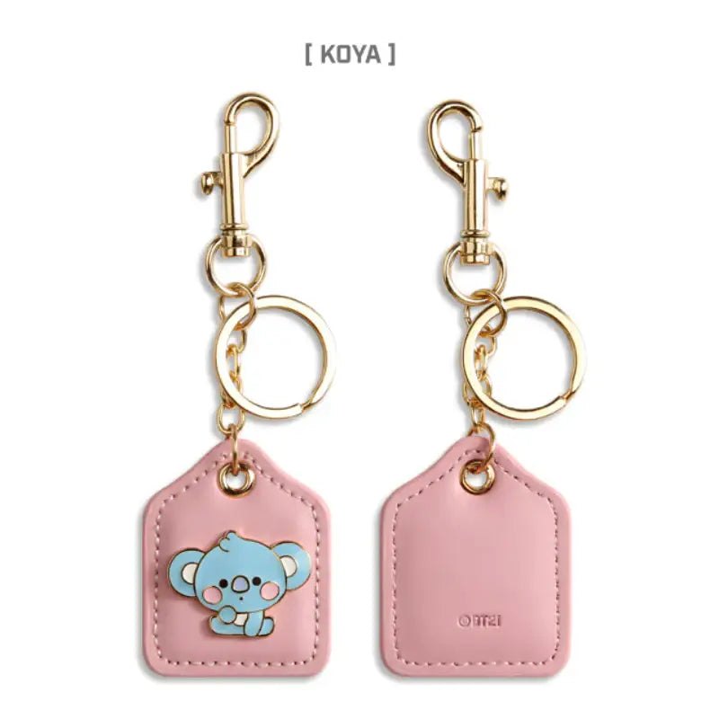 Monopoly x BT21 - Baby Leather Metal Keyring - Monopoly - Keyring - Harumio Monopoly x BT21 - Baby Leather Metal Keyring - Monopoly - Keyring - Harumio