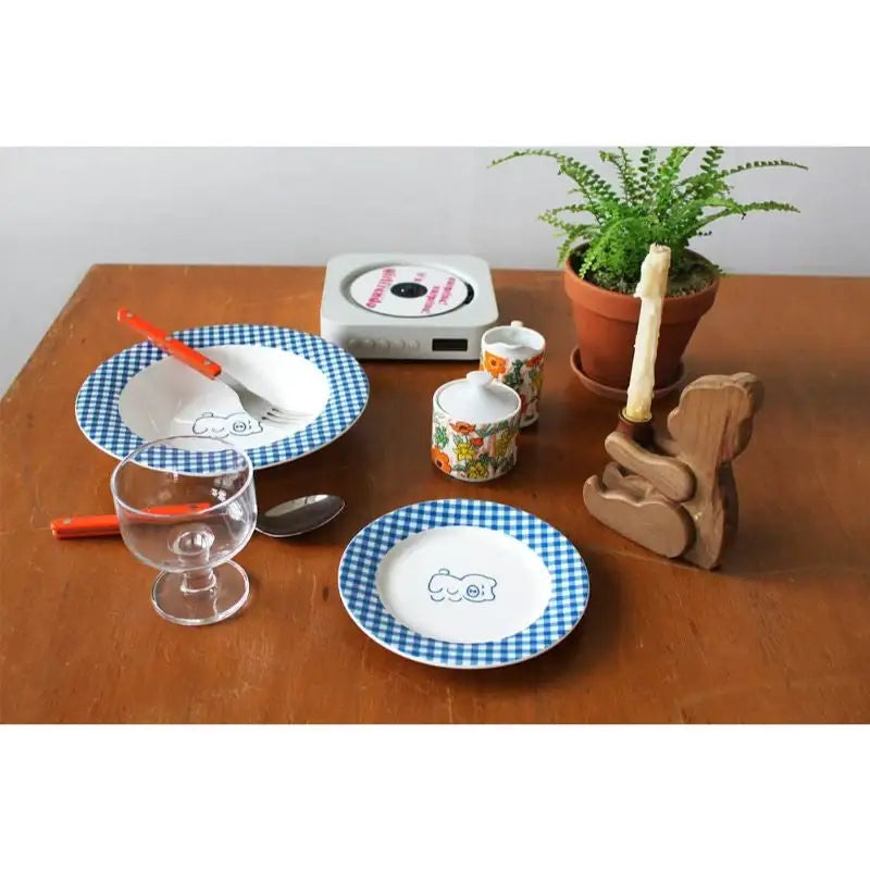 1537 - Teddy and Lucy Pasta Bowl - 1537 - Bowls - Harumio 1537 - Teddy and Lucy Pasta Bowl - 1537 - Bowls - Harumio