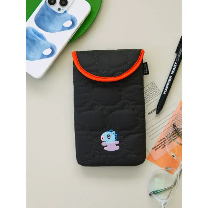 BT21 - Winter Quilted Pouch - LINE FRIENDS - Pouch - Harumio