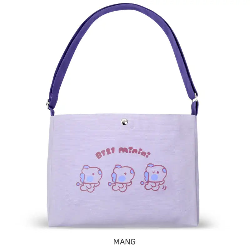 Monopoly x BT21 - Minini Canvas Cross Bag - Monopoly - Bag - Harumio Monopoly x BT21 - Minini Canvas Cross Bag - Monopoly - Bag - Harumio